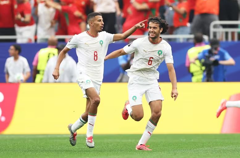 عز الدين أوناحى نجم منتخب المغرب