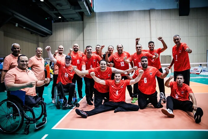منتخب مصر للطائرة جلوس