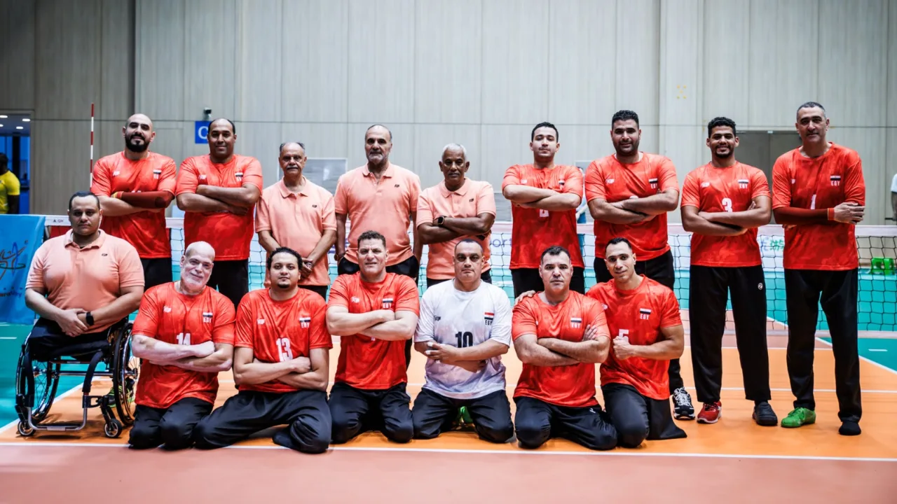 منتخب مصر للطائرة جلوس