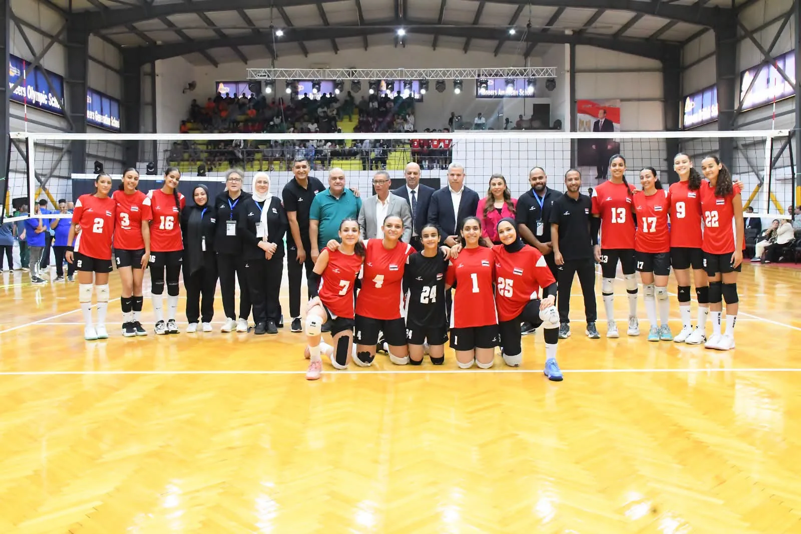 منتخب مصر لناشئات الطائرة