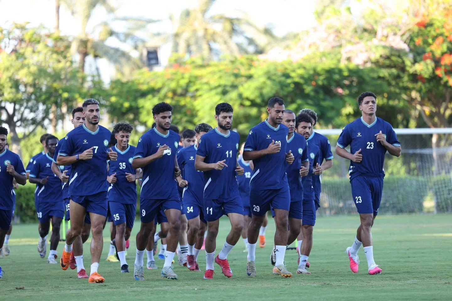 تدريبات البنك الأهلى