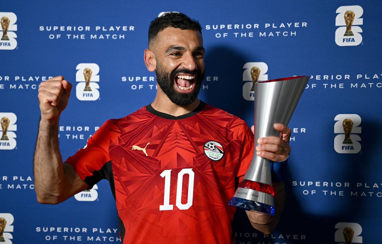 محمد صلاح لاعب منتخب مصر