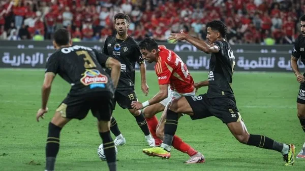 جانب من مباريات الدورى المصرى