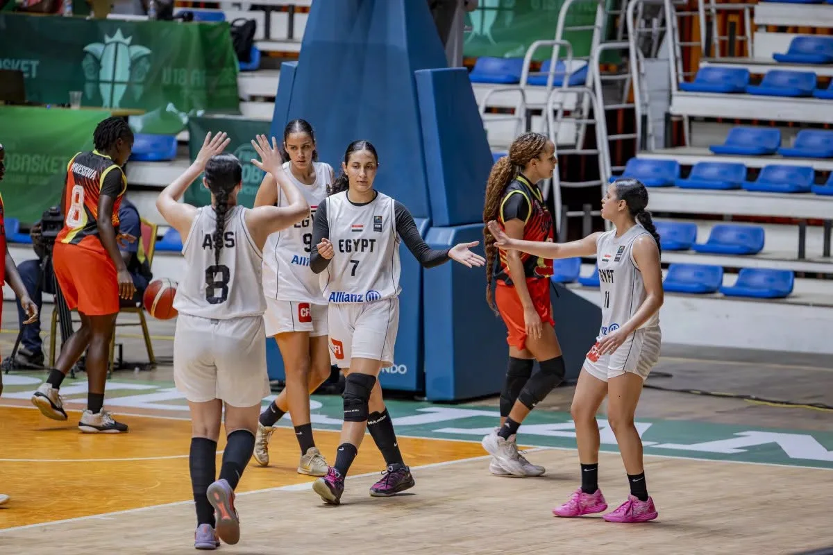 تأهل منتخب مصر لكرة السلة للناشئات تحت 18 عامًا إلى الدور نصف النهائي لبطولة الأ
