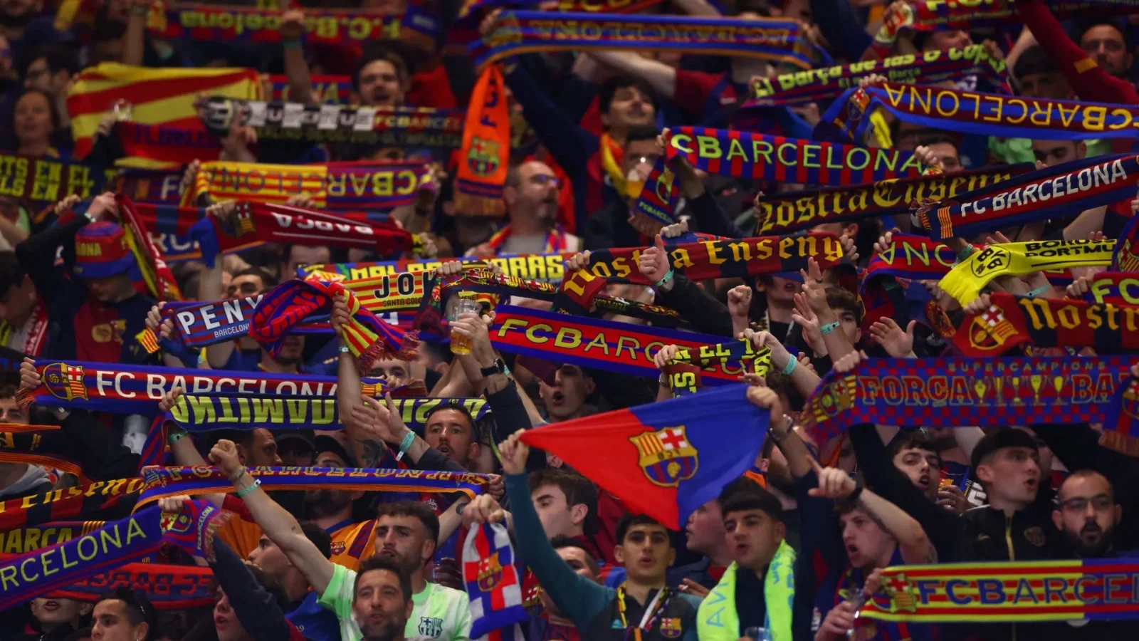 جماهير برشلونة