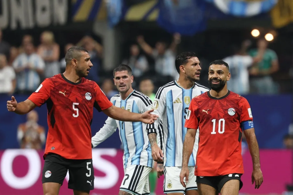 مباراة مصر والأرجنتين
