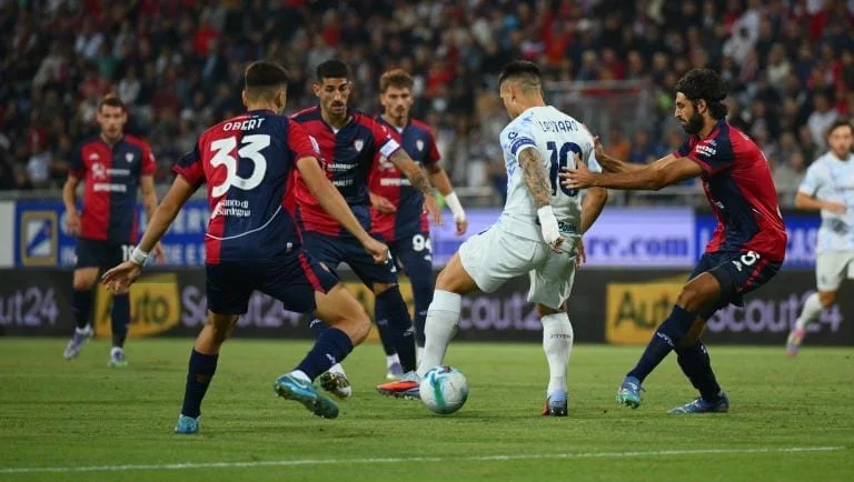 موعد مباراة إنتر ميلان وكالياري اليوم في الدوري الإيطالي والقنوات الناقلة