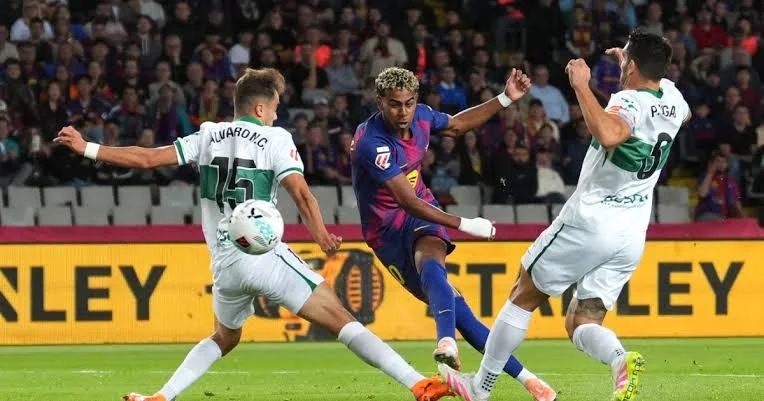 برشلونة وإلتشى