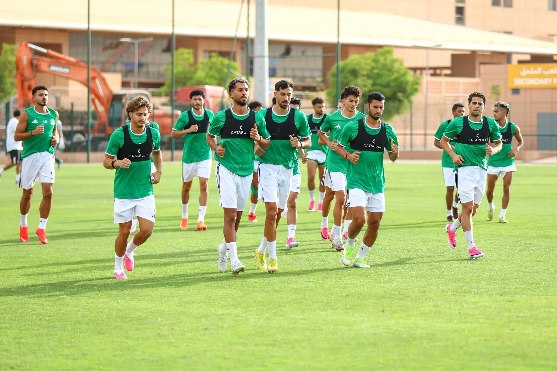 تدريبات النادى المصرى