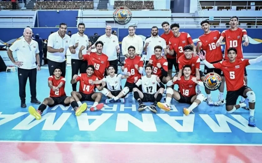 منتخب مصر لناشئى الكرة الطائرة