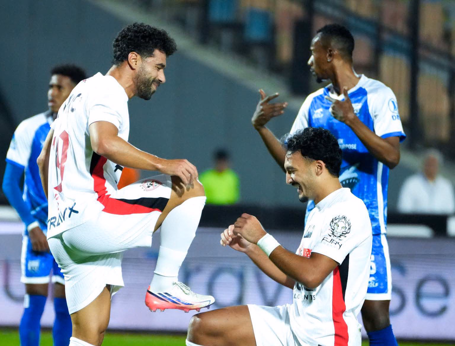 الزمالك يكتسح الفريق الجيبوتي برباعية نظيفة ويعبر بدوري أبطال إفريقيا بفضل «هاتريك» عبد الله السعيد
