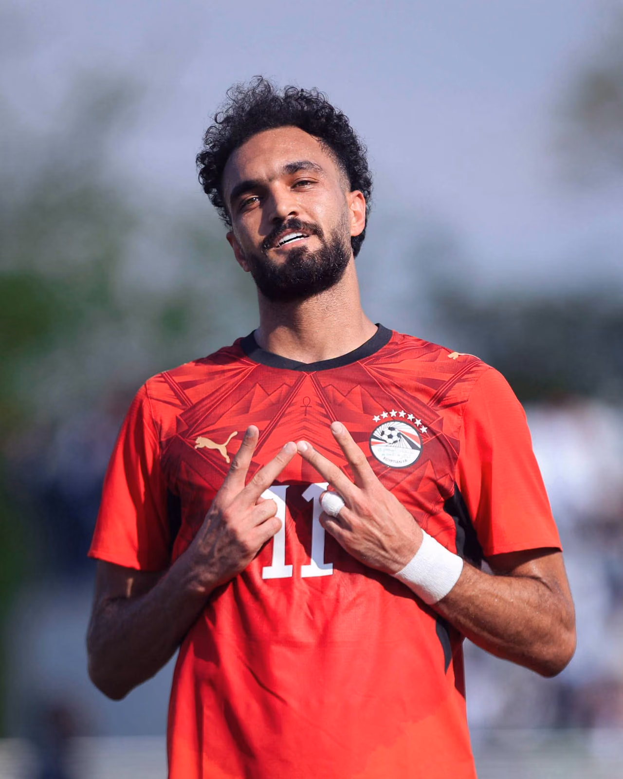 مصطفي زيكو مهاجم منتخب مصر