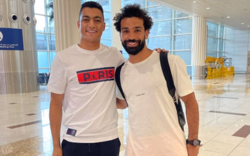 محمد صلاح ومصطفى محمد