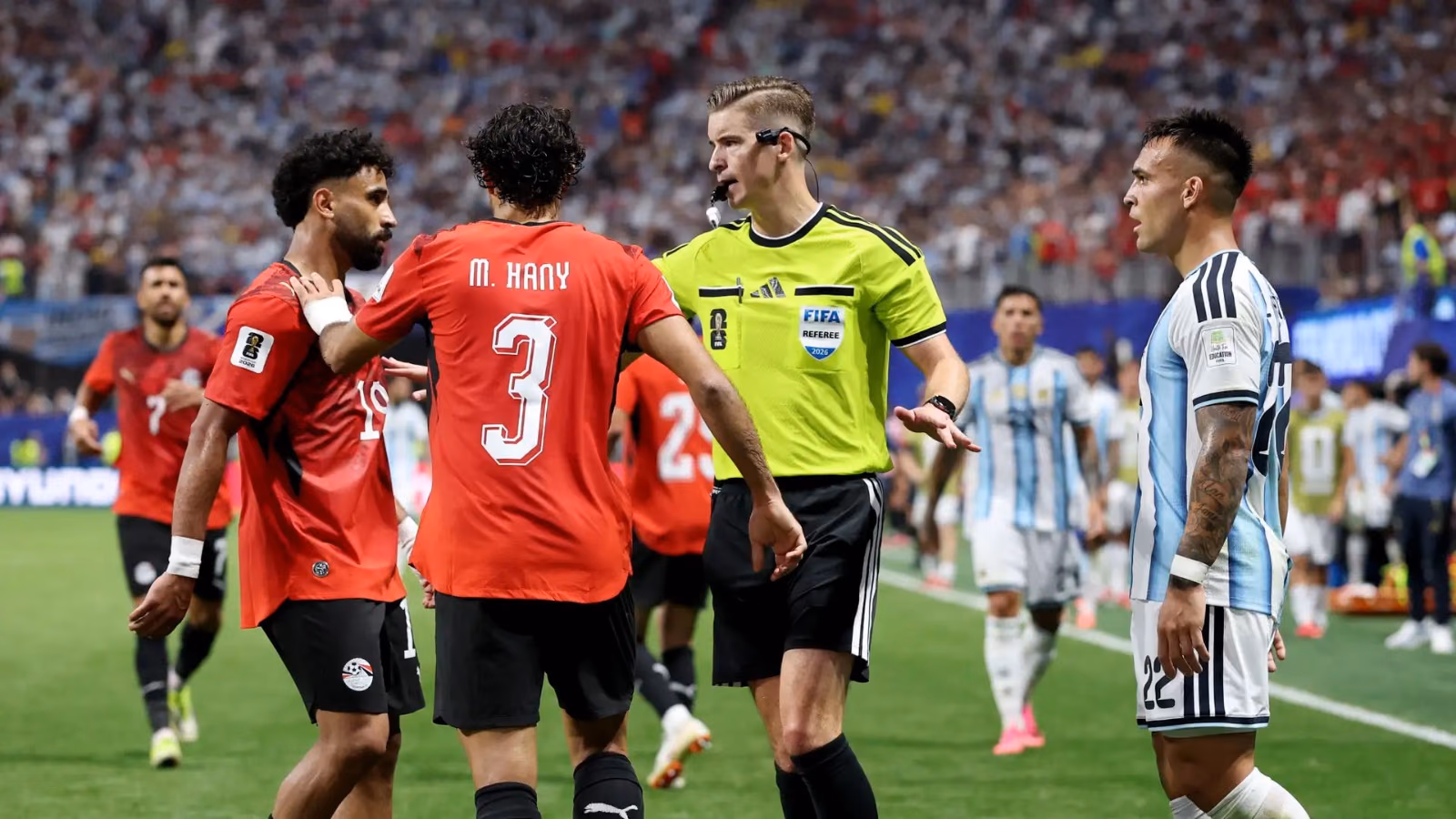 مصر أمام الأرجنتين