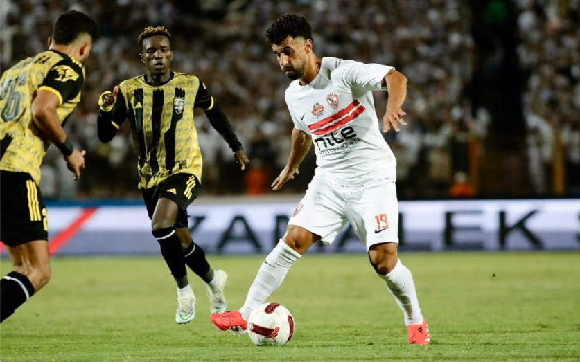مباراة الزمالك والمقاولون
