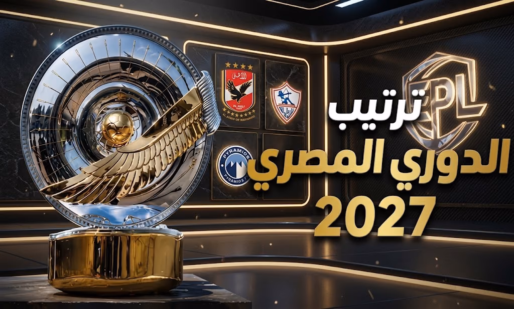 جدول ترتيب الدوري المصري