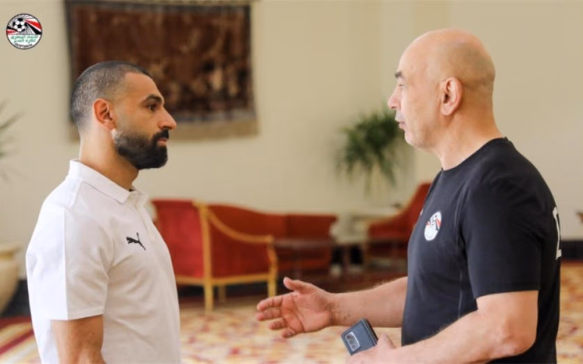 حسام حسن ومحمد صلاح