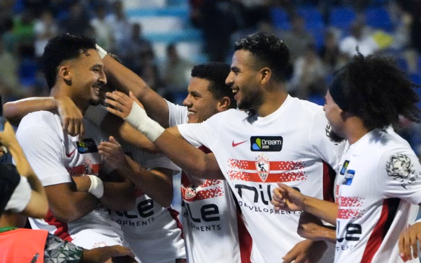 لاعبو فريق الزمالك
