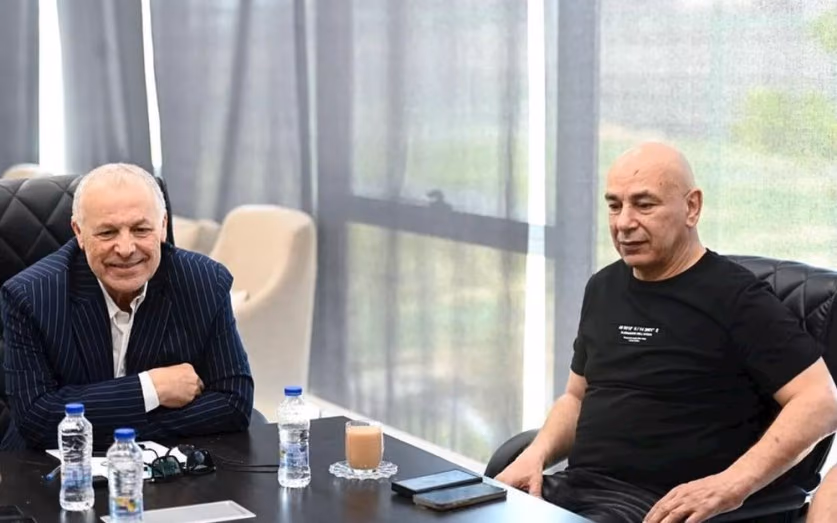 حسام حسن وهانى أبوريدة