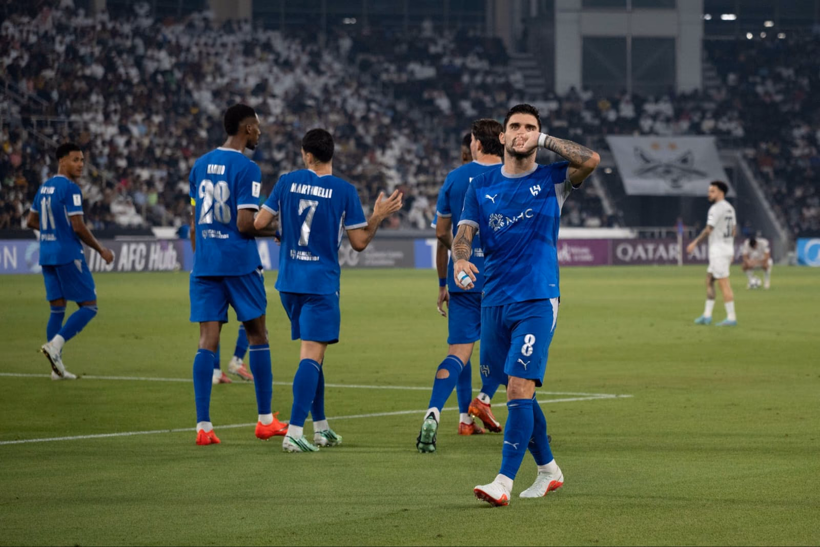 الهلال السعودي و السد القطري