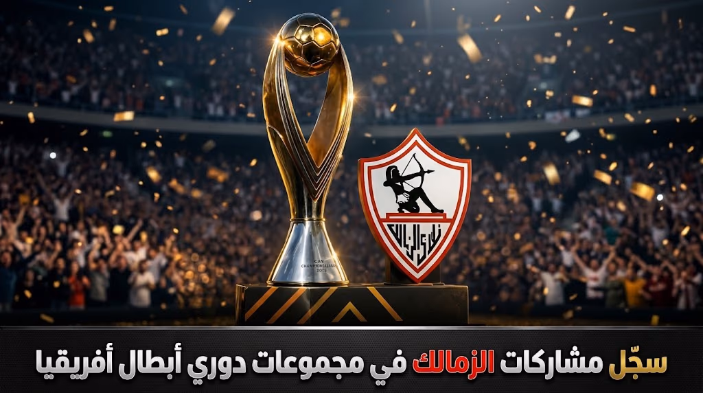 سجل مشاركات الزمالك
