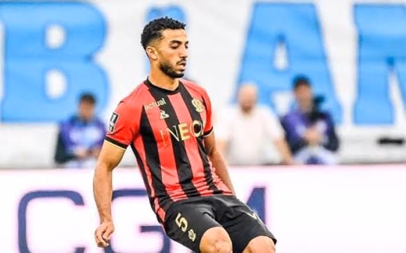 محمد عبدالمنعم مدافع نيس الفرنسي