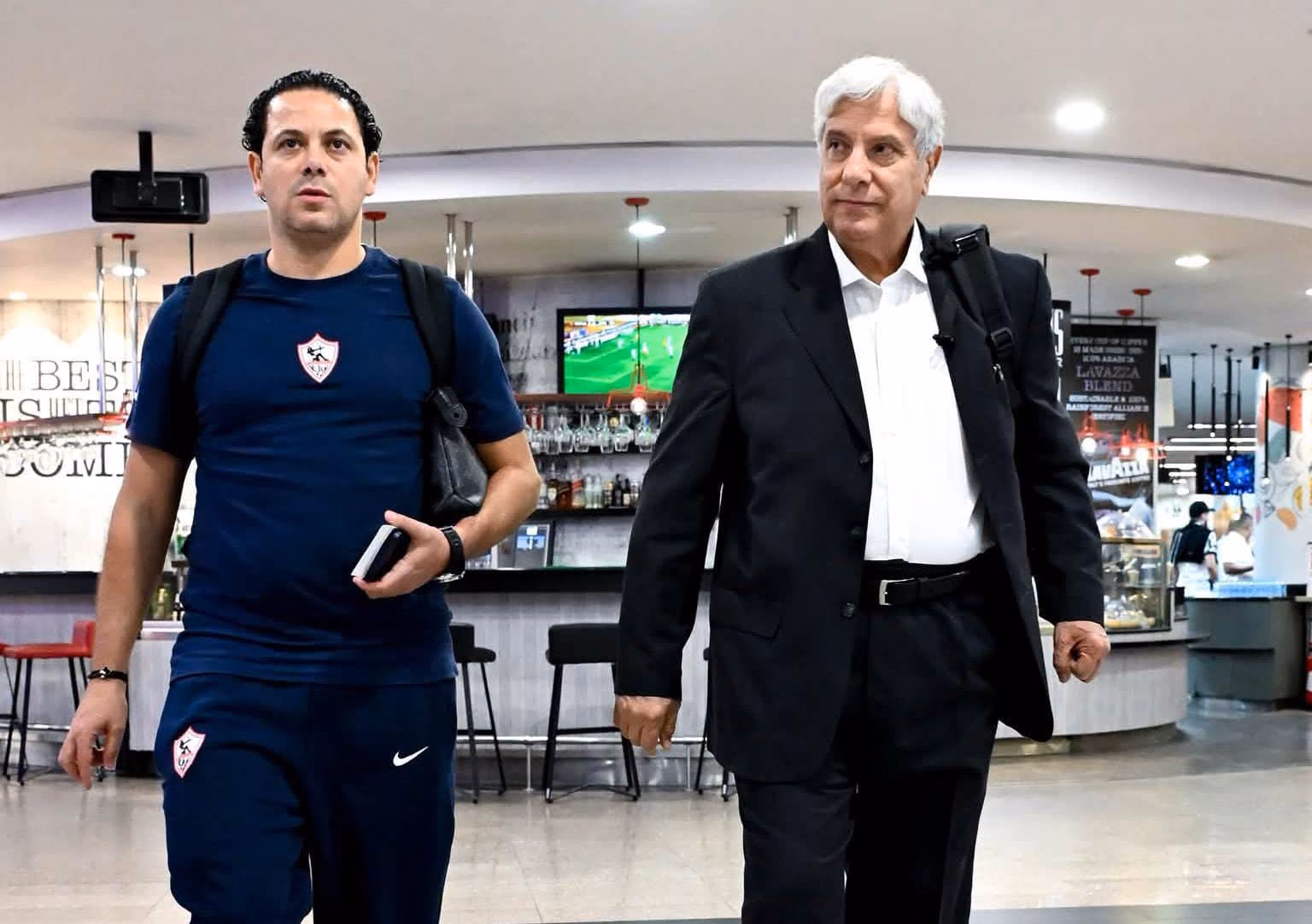 الزمالك يصل إلى ستاد أماهورو